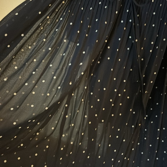 Maxi Long Sleeve polka dot dress - Picture 2 of 2